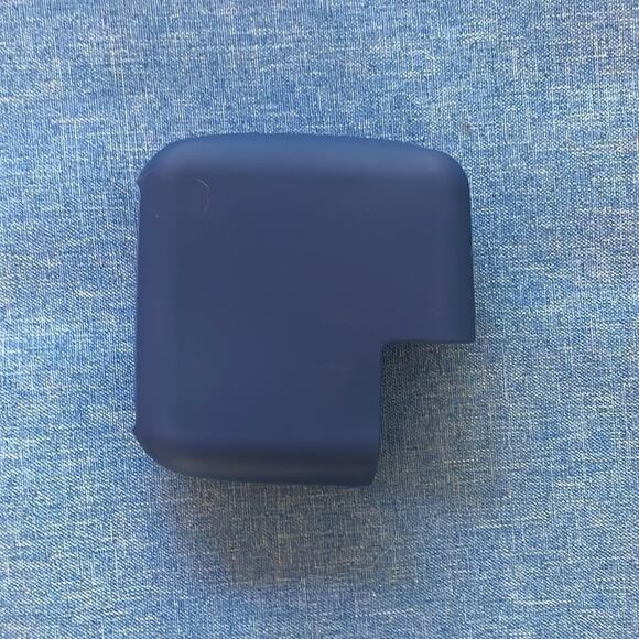 MacBook Pro 13” 2016-2020 blue soft case with hardshell & charger pack cover - Picture 4 of 6